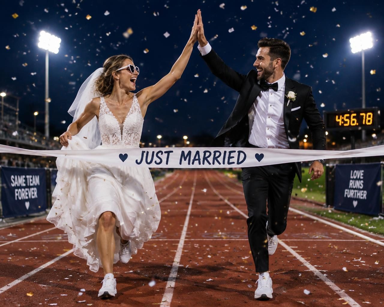 Mariage piste